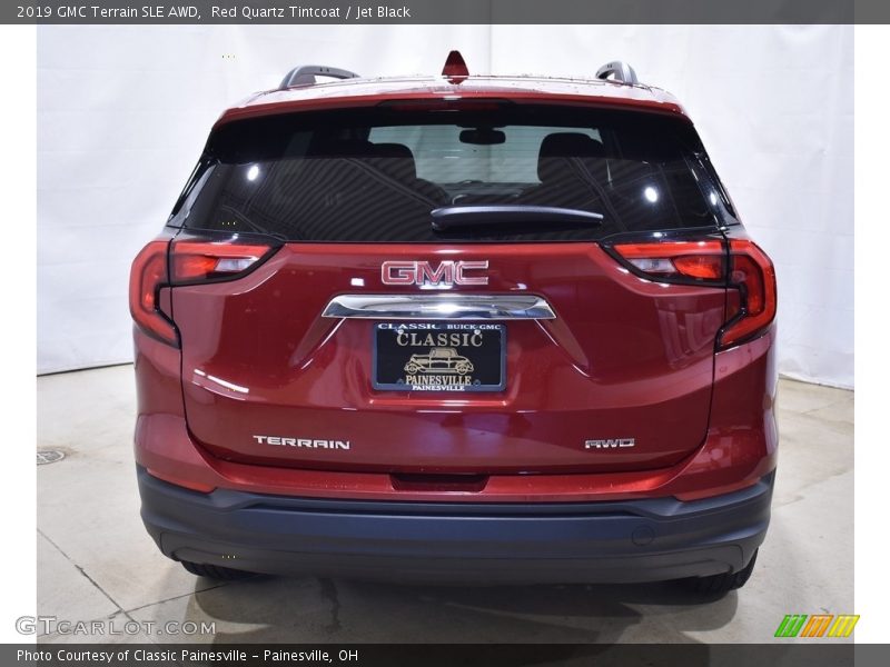 Red Quartz Tintcoat / Jet Black 2019 GMC Terrain SLE AWD