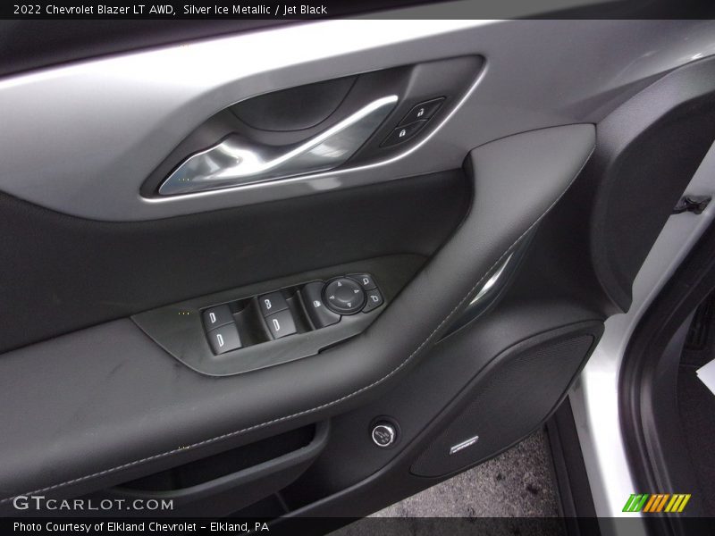 Silver Ice Metallic / Jet Black 2022 Chevrolet Blazer LT AWD