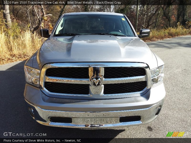 Billet Silver Metallic / Black/Diesel Gray 2020 Ram 1500 Tradesman Crew Cab 4x4