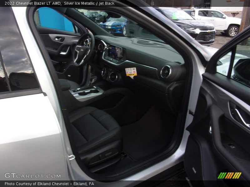 Silver Ice Metallic / Jet Black 2022 Chevrolet Blazer LT AWD