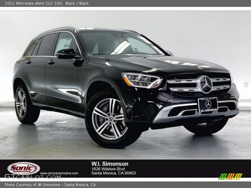Black / Black 2022 Mercedes-Benz GLC 300