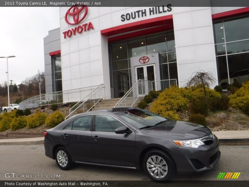 Magnetic Gray Metallic / Ash 2013 Toyota Camry LE