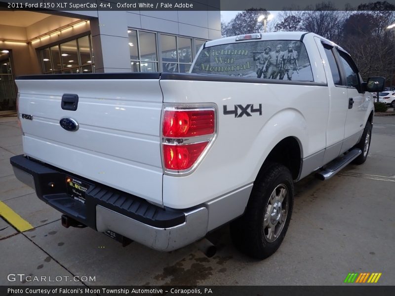Oxford White / Pale Adobe 2011 Ford F150 XLT SuperCab 4x4