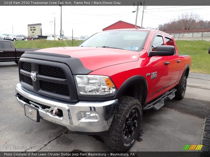 Flame Red / Black/Diesel Gray 2018 Ram 2500 Tradesman Crew Cab 4x4