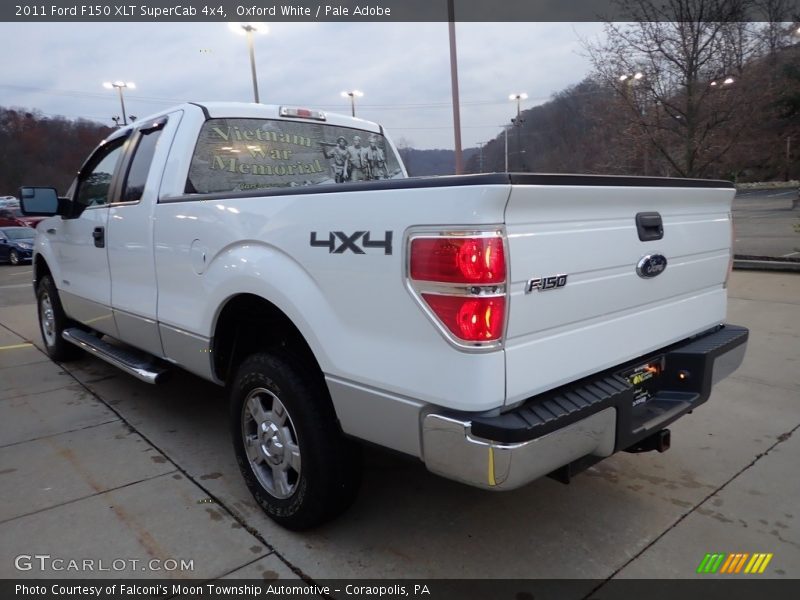 Oxford White / Pale Adobe 2011 Ford F150 XLT SuperCab 4x4