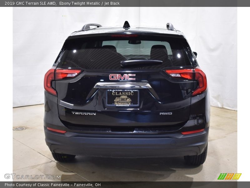 Ebony Twilight Metallic / Jet Black 2019 GMC Terrain SLE AWD