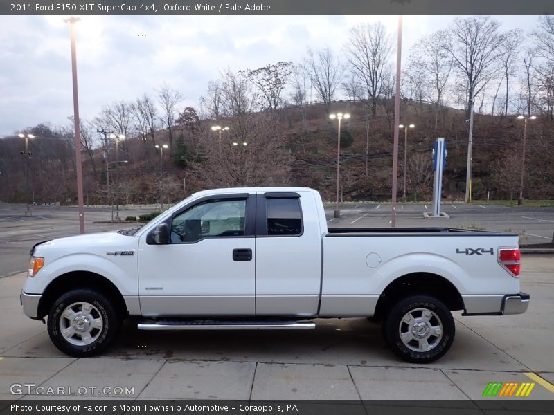 Oxford White / Pale Adobe 2011 Ford F150 XLT SuperCab 4x4