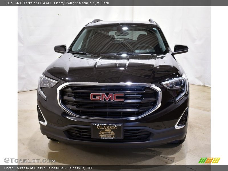 Ebony Twilight Metallic / Jet Black 2019 GMC Terrain SLE AWD