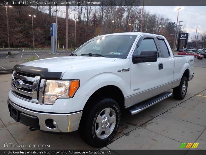 Oxford White / Pale Adobe 2011 Ford F150 XLT SuperCab 4x4