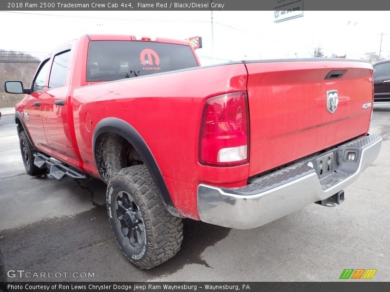 Flame Red / Black/Diesel Gray 2018 Ram 2500 Tradesman Crew Cab 4x4