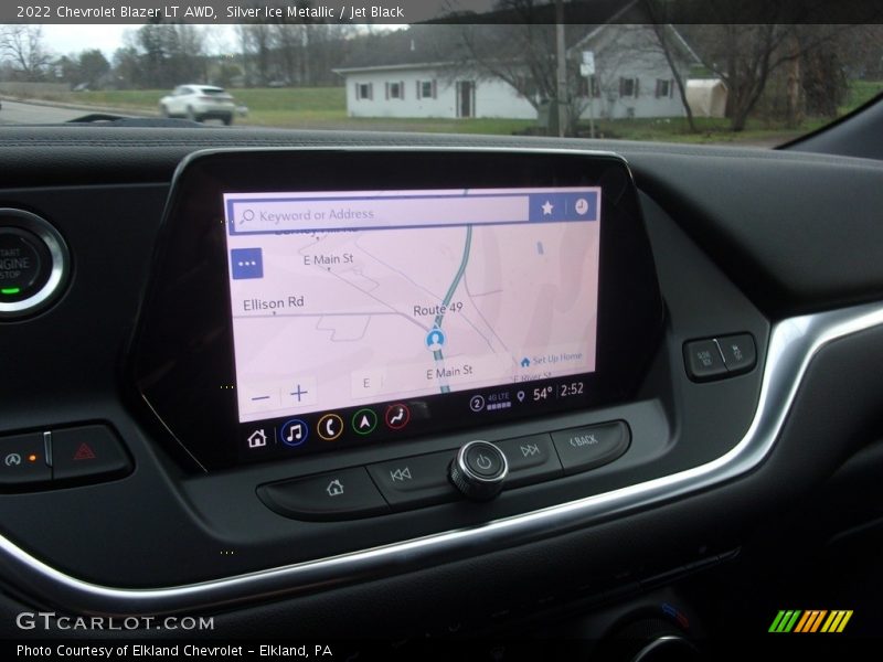 Navigation of 2022 Blazer LT AWD