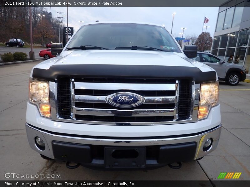 Oxford White / Pale Adobe 2011 Ford F150 XLT SuperCab 4x4
