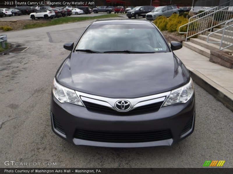 Magnetic Gray Metallic / Ash 2013 Toyota Camry LE