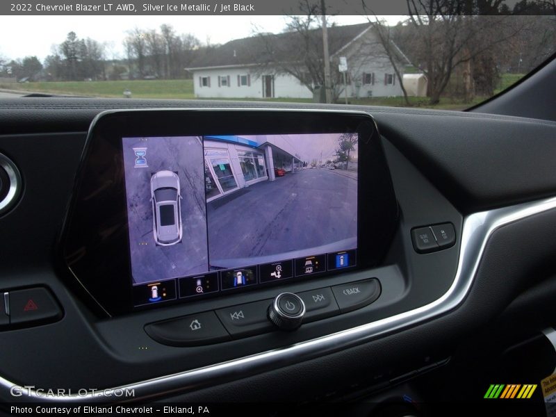 Silver Ice Metallic / Jet Black 2022 Chevrolet Blazer LT AWD