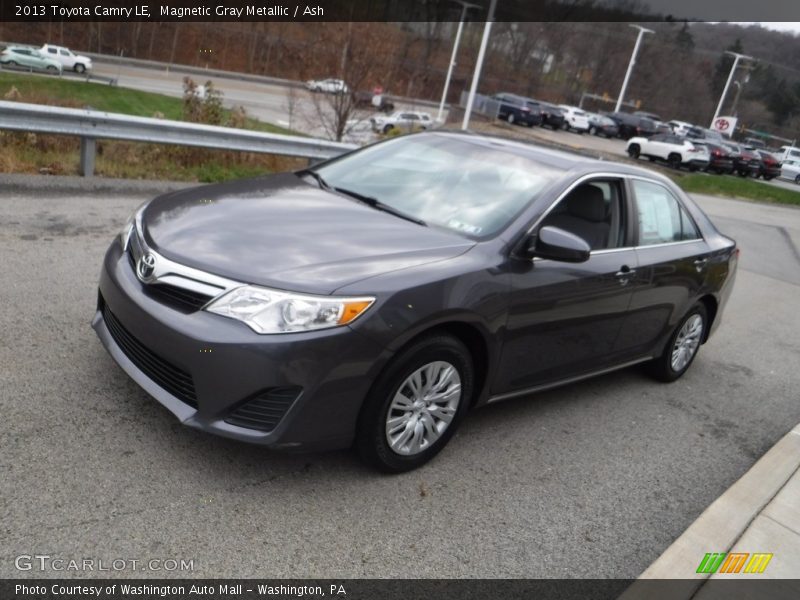 Magnetic Gray Metallic / Ash 2013 Toyota Camry LE