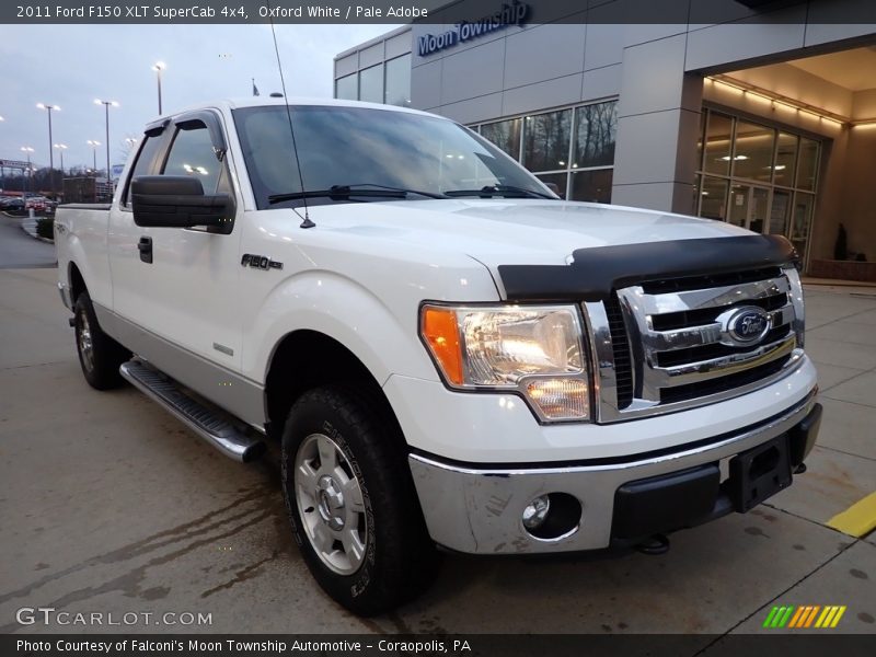 Oxford White / Pale Adobe 2011 Ford F150 XLT SuperCab 4x4