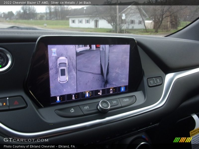 Silver Ice Metallic / Jet Black 2022 Chevrolet Blazer LT AWD