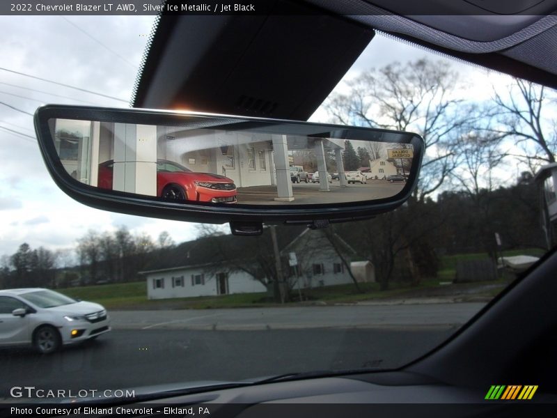 Silver Ice Metallic / Jet Black 2022 Chevrolet Blazer LT AWD