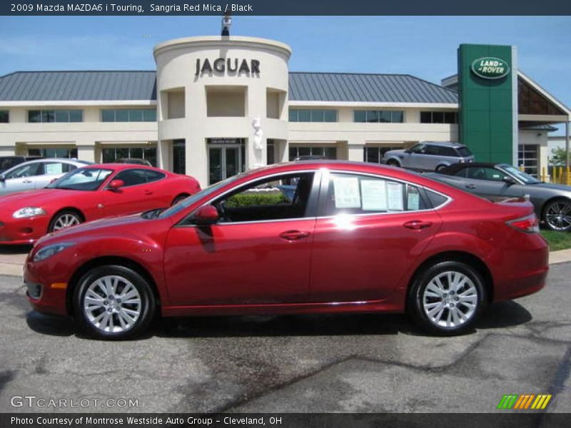 Sangria Red Mica / Black 2009 Mazda MAZDA6 i Touring