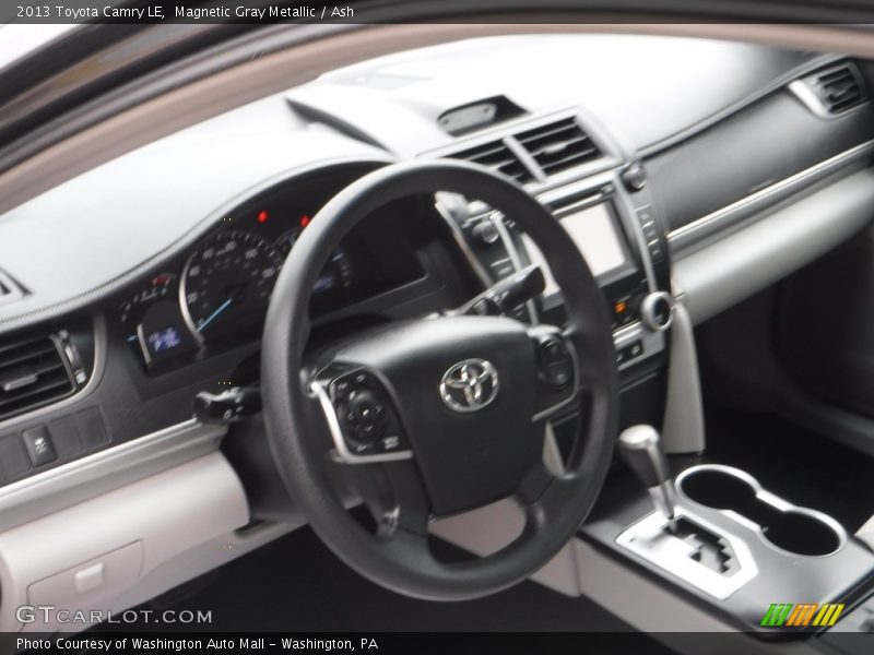Magnetic Gray Metallic / Ash 2013 Toyota Camry LE
