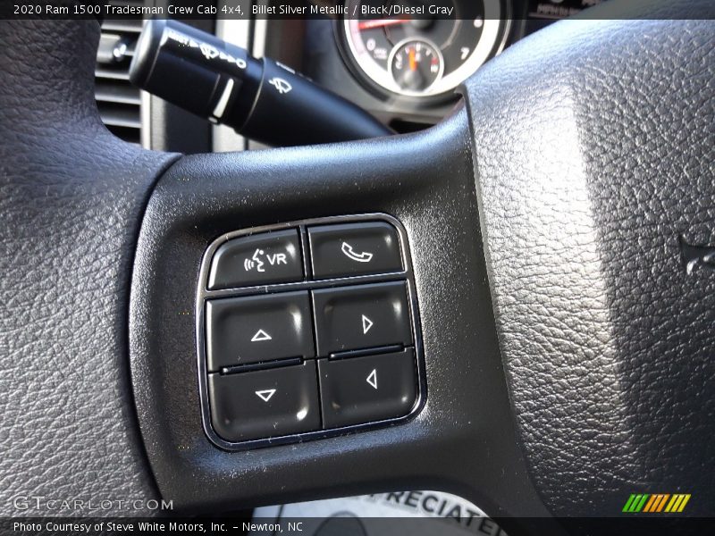 Billet Silver Metallic / Black/Diesel Gray 2020 Ram 1500 Tradesman Crew Cab 4x4
