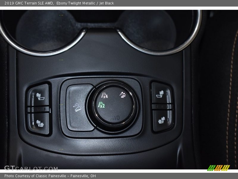 Ebony Twilight Metallic / Jet Black 2019 GMC Terrain SLE AWD