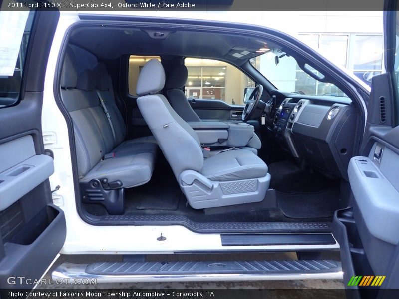 Oxford White / Pale Adobe 2011 Ford F150 XLT SuperCab 4x4