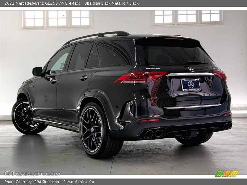 Obsidian Black Metallic / Black 2022 Mercedes-Benz GLE 53 AMG 4Matic