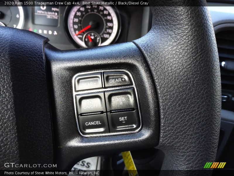 Billet Silver Metallic / Black/Diesel Gray 2020 Ram 1500 Tradesman Crew Cab 4x4