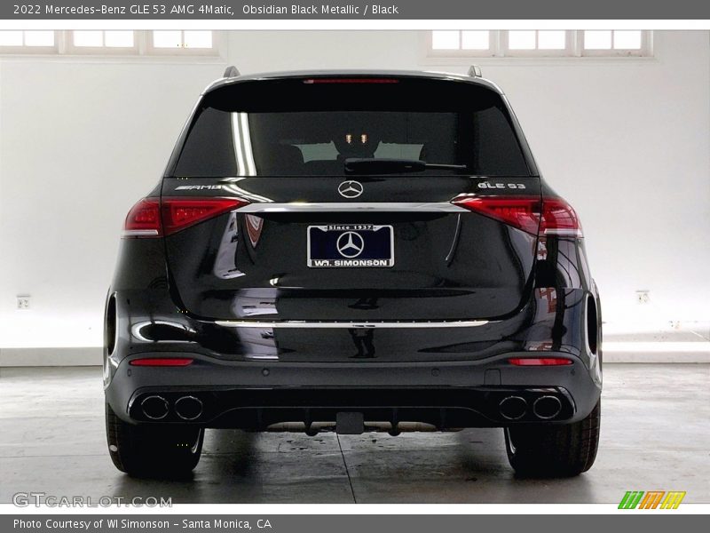 Obsidian Black Metallic / Black 2022 Mercedes-Benz GLE 53 AMG 4Matic