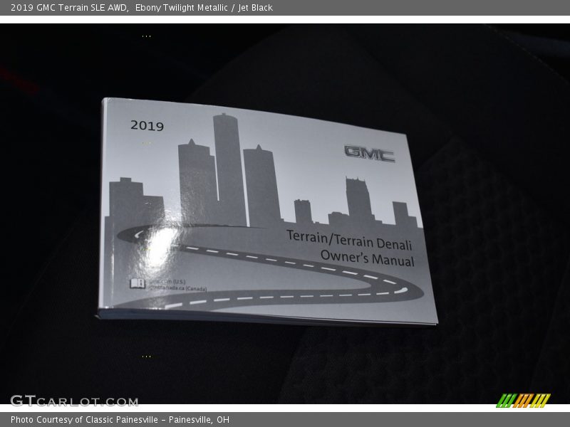 Ebony Twilight Metallic / Jet Black 2019 GMC Terrain SLE AWD