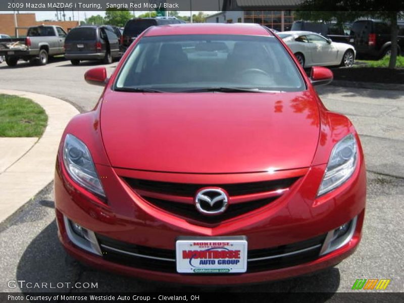 Sangria Red Mica / Black 2009 Mazda MAZDA6 i Touring