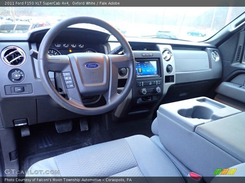 Oxford White / Pale Adobe 2011 Ford F150 XLT SuperCab 4x4