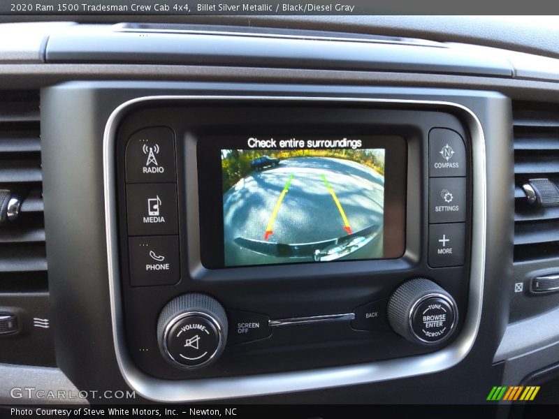 Billet Silver Metallic / Black/Diesel Gray 2020 Ram 1500 Tradesman Crew Cab 4x4