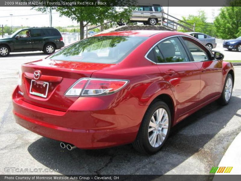 Sangria Red Mica / Black 2009 Mazda MAZDA6 i Touring