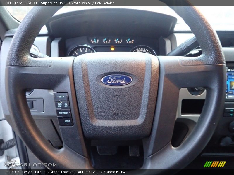 Oxford White / Pale Adobe 2011 Ford F150 XLT SuperCab 4x4