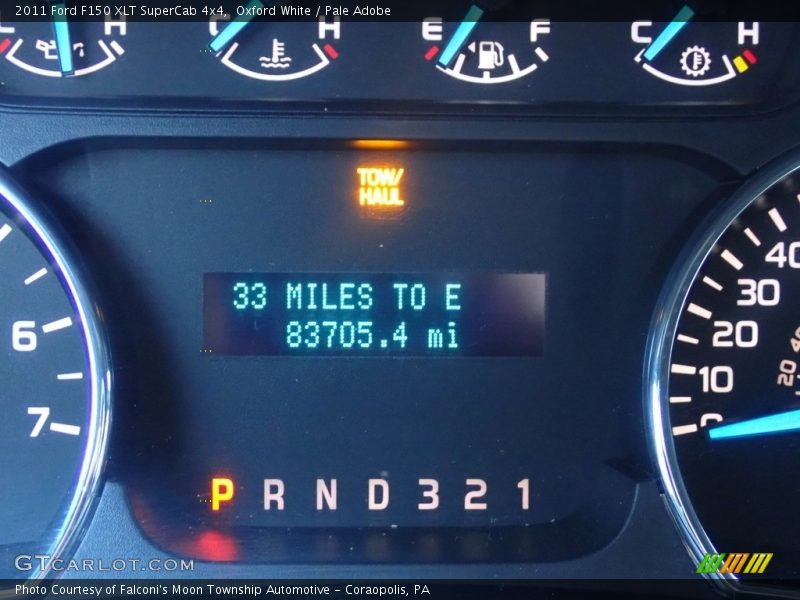 Oxford White / Pale Adobe 2011 Ford F150 XLT SuperCab 4x4