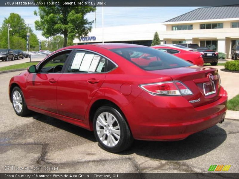 Sangria Red Mica / Black 2009 Mazda MAZDA6 i Touring