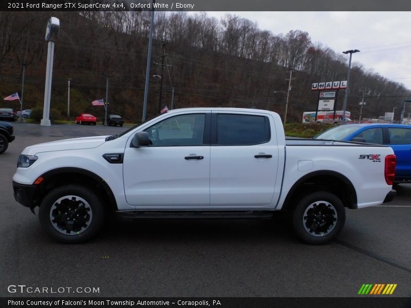 Oxford White / Ebony 2021 Ford Ranger STX SuperCrew 4x4