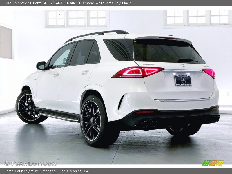 Diamond White Metallic / Black 2022 Mercedes-Benz GLE 53 AMG 4Matic