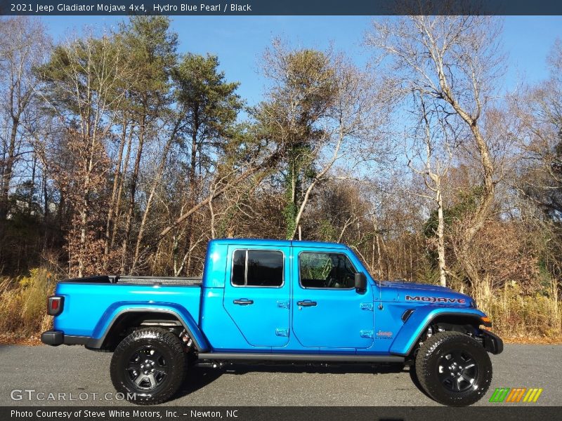 Hydro Blue Pearl / Black 2021 Jeep Gladiator Mojave 4x4
