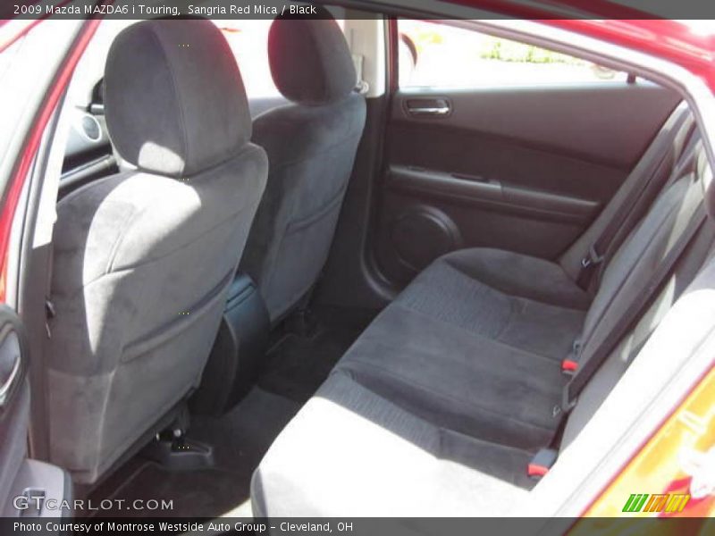 Sangria Red Mica / Black 2009 Mazda MAZDA6 i Touring