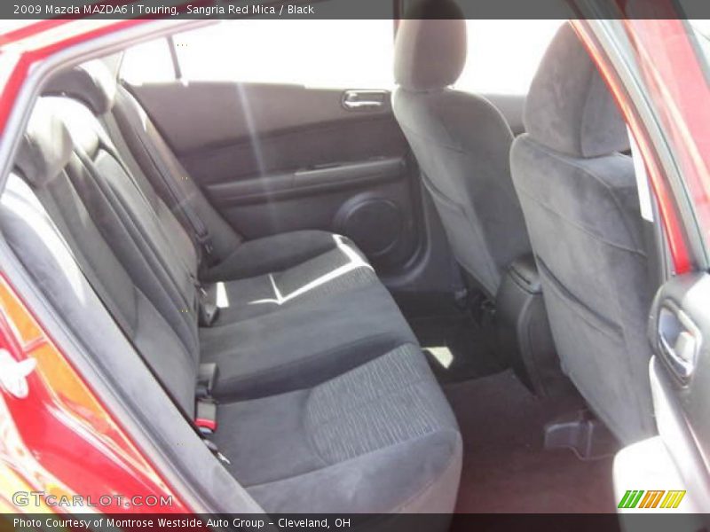 Sangria Red Mica / Black 2009 Mazda MAZDA6 i Touring