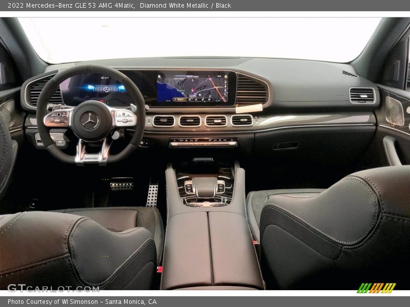 Dashboard of 2022 GLE 53 AMG 4Matic