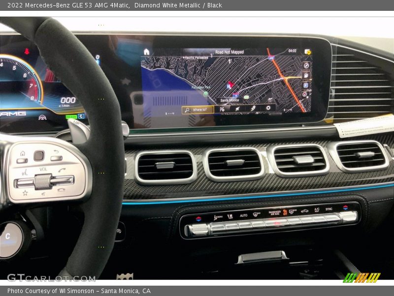 Diamond White Metallic / Black 2022 Mercedes-Benz GLE 53 AMG 4Matic