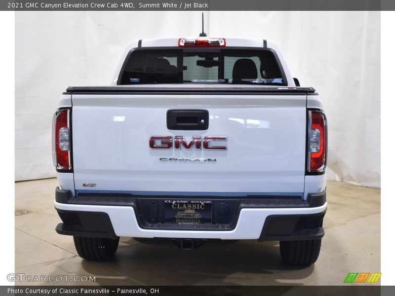 Summit White / Jet Black 2021 GMC Canyon Elevation Crew Cab 4WD