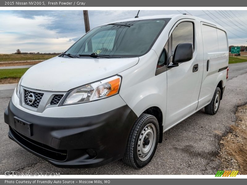 Fresh Powder / Gray 2015 Nissan NV200 S