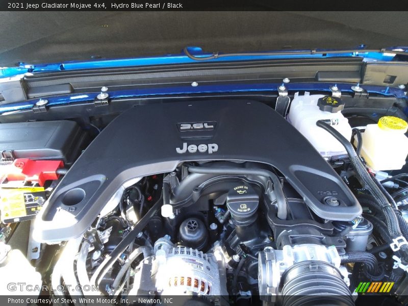 Hydro Blue Pearl / Black 2021 Jeep Gladiator Mojave 4x4