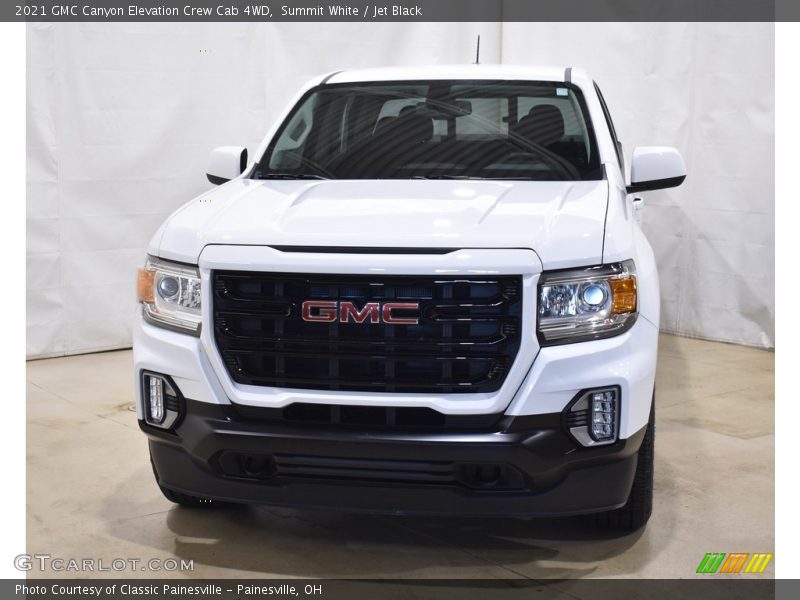 Summit White / Jet Black 2021 GMC Canyon Elevation Crew Cab 4WD