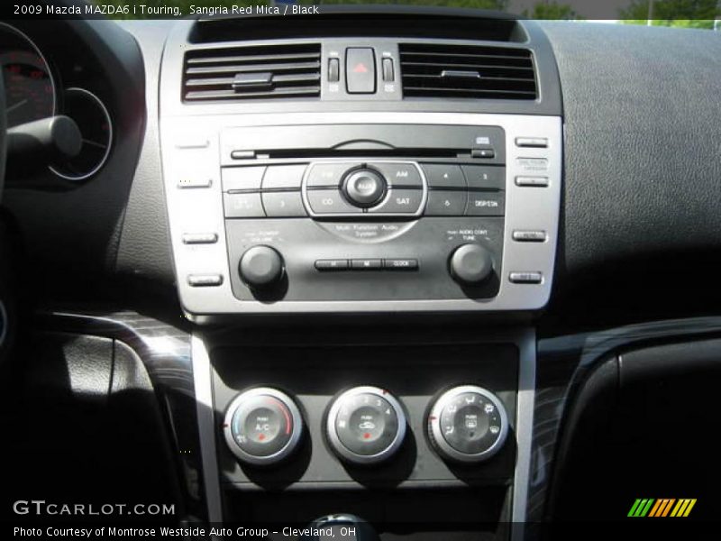 Sangria Red Mica / Black 2009 Mazda MAZDA6 i Touring